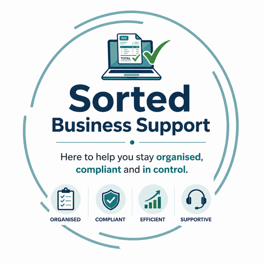 Sorted Business Support - Contact page